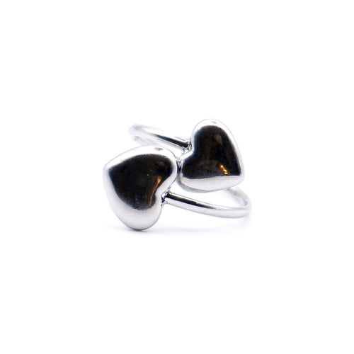 Anello Abbraccio - argento