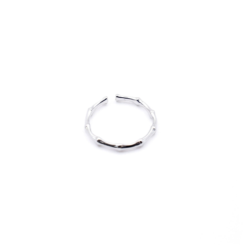 Anello Bamboo - argento