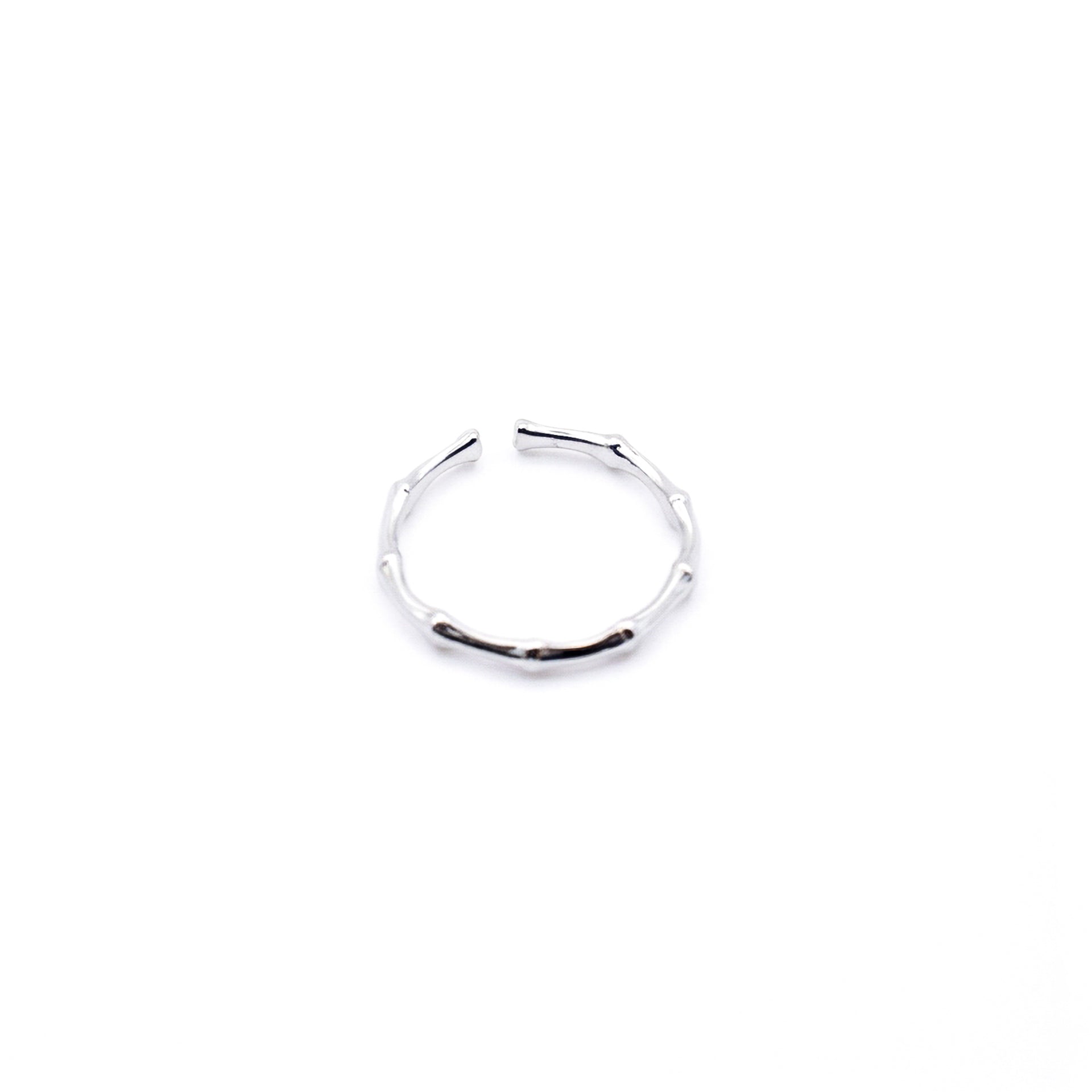 Anello Bamboo - argento