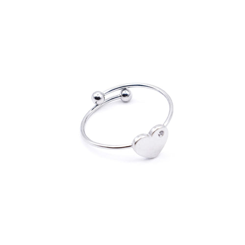 Anello Cuore - argento