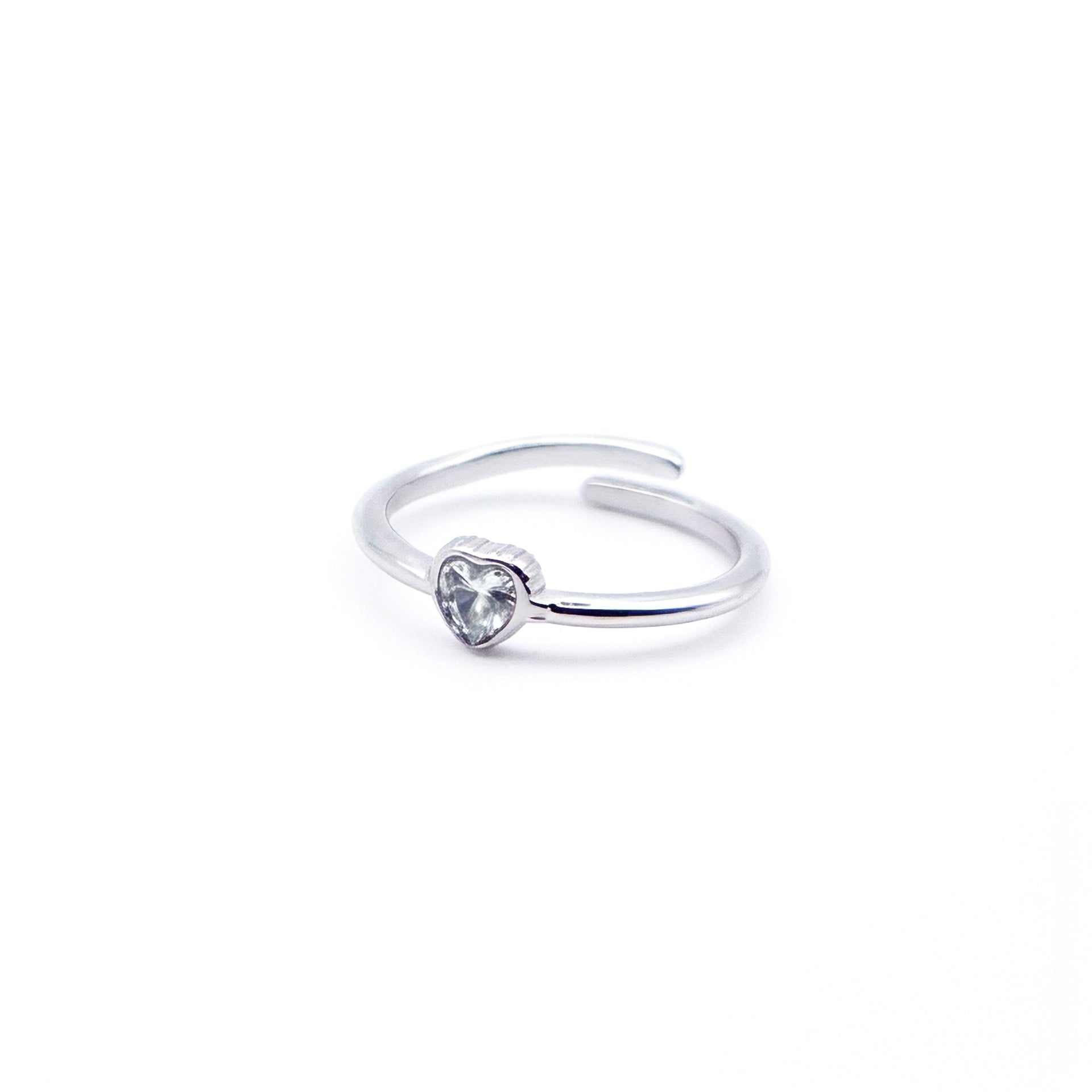 Anello Cuoricino - argento