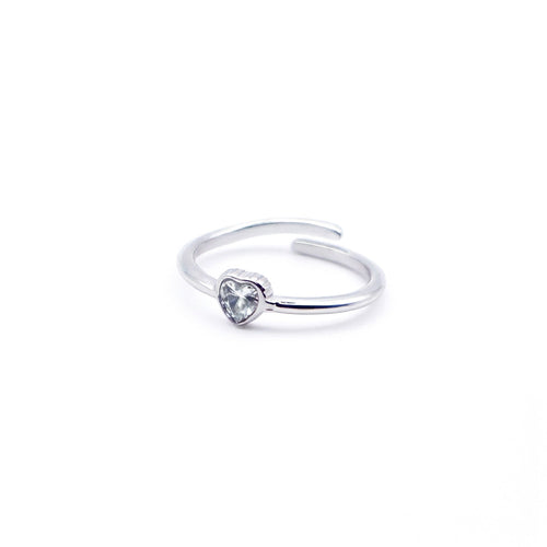 Anello Cuoricino - argento