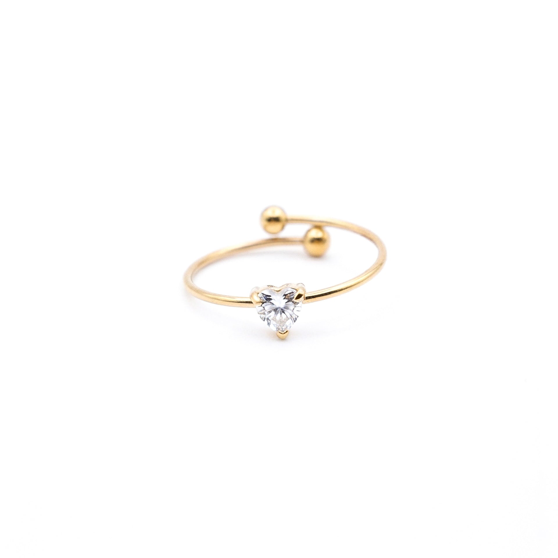 Anello Littleheart Clear