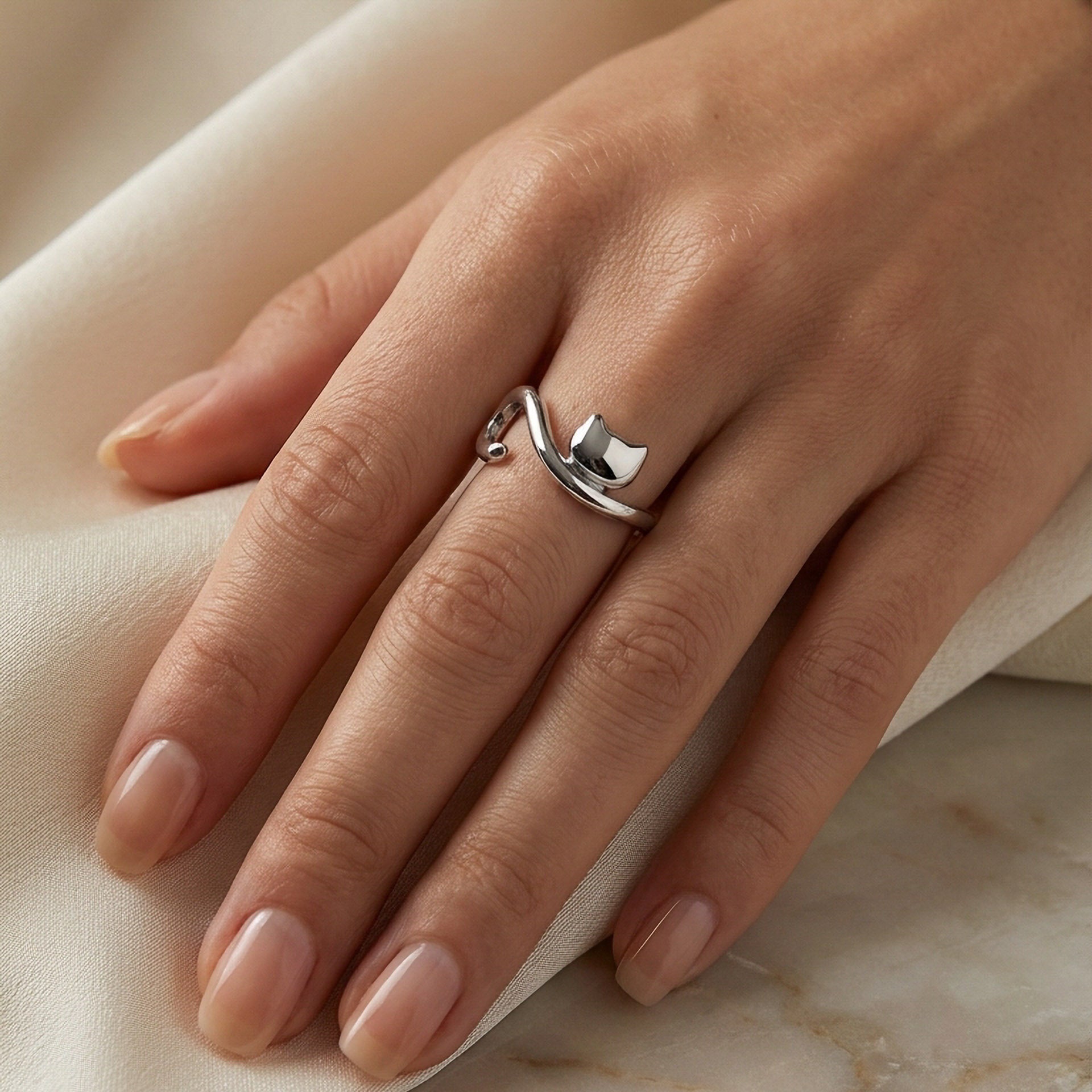 Anello Miao - indossato