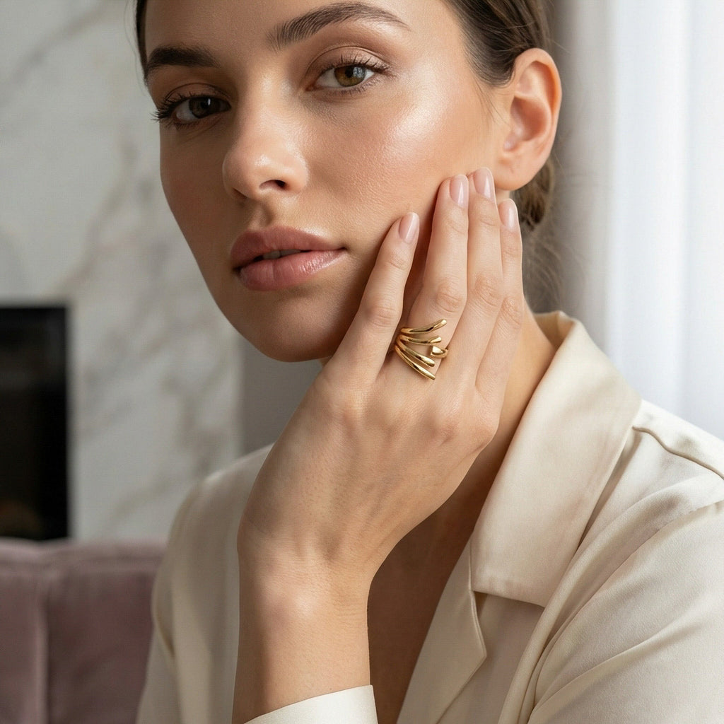 Anello Palma - indossato