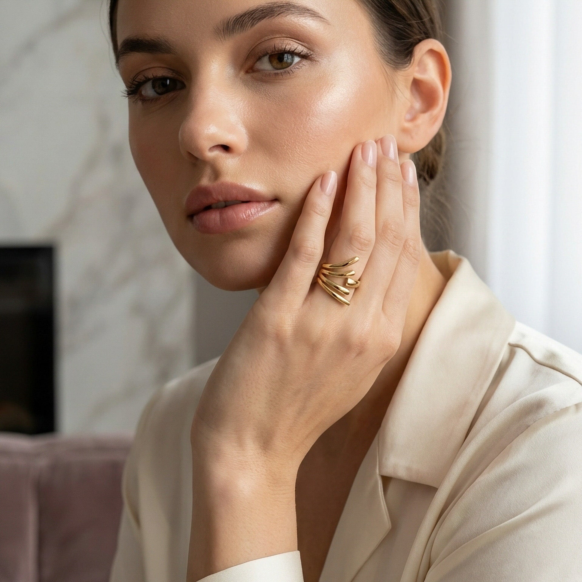 Anello Palma - indossato