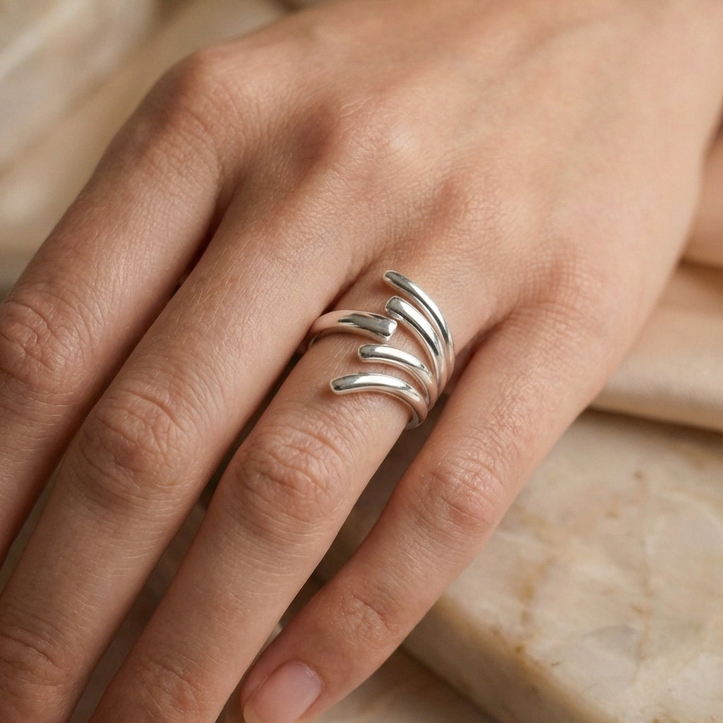 Anello Palma - indossato