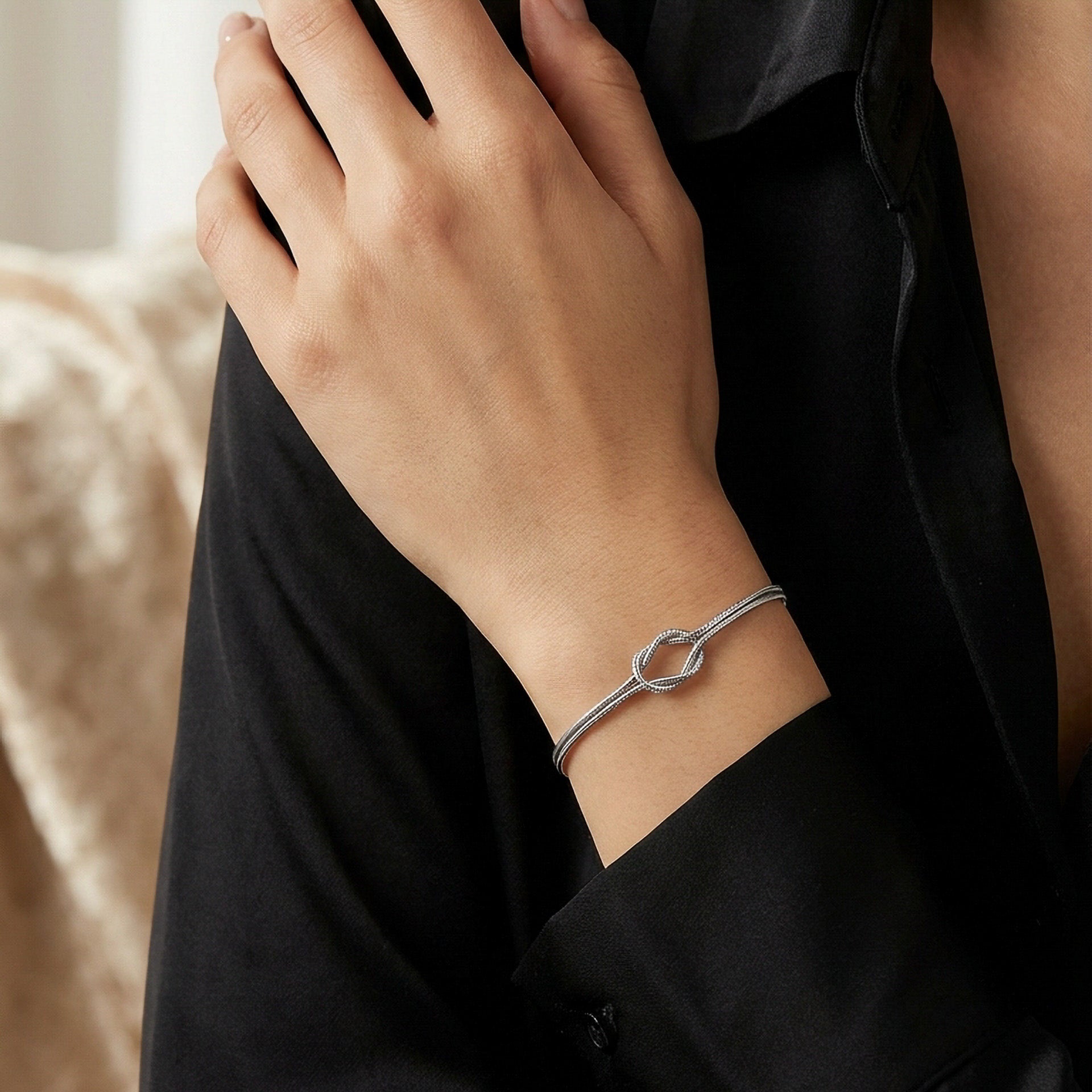 Bracciale Intreccio - indossato