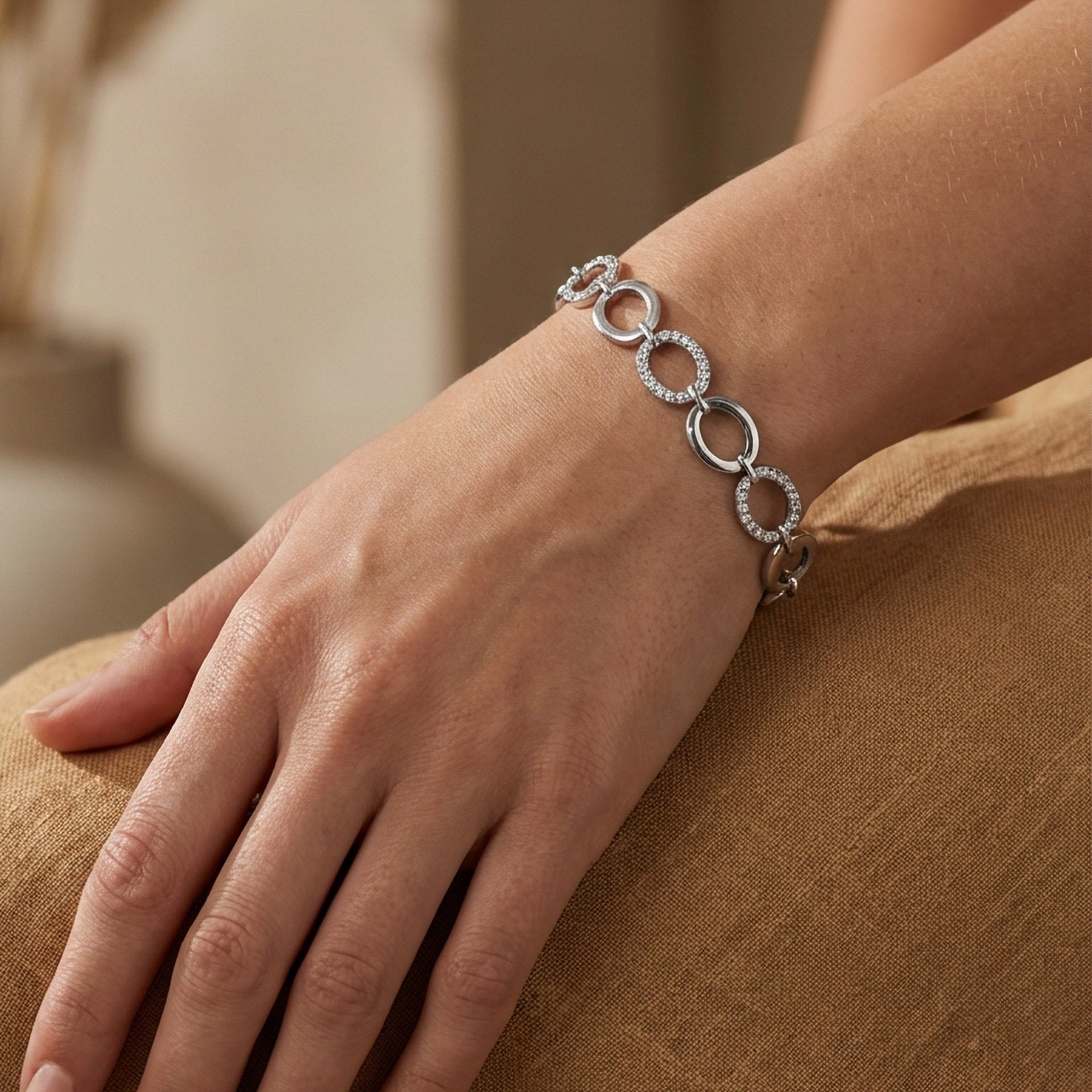 Bracciale Light Chain - indossato
