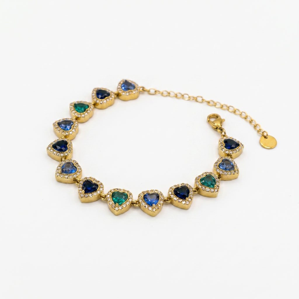 Bracciale colore brillante oro
