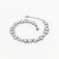 Bracciale mixdrop argento