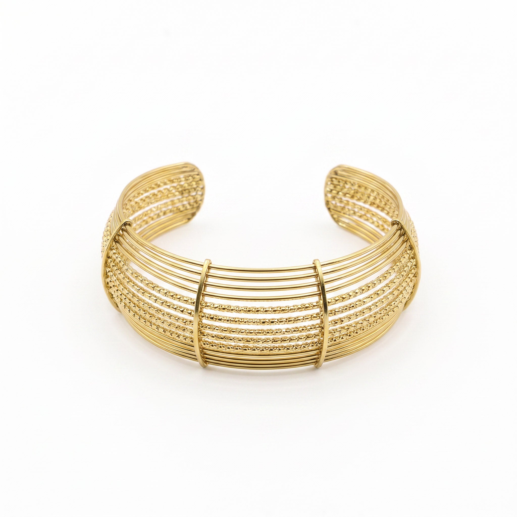 Bracciale rete oro
