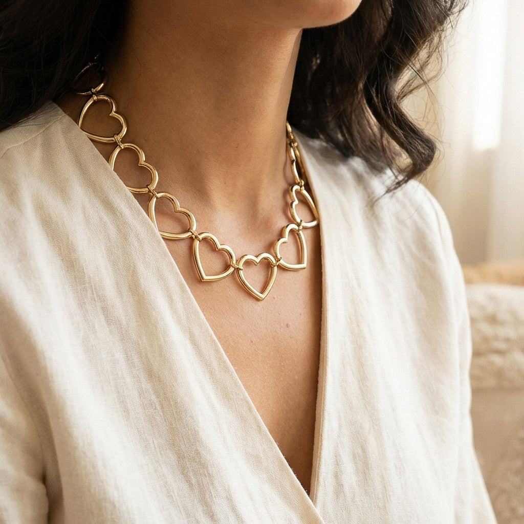 Collana Amore - indossato
