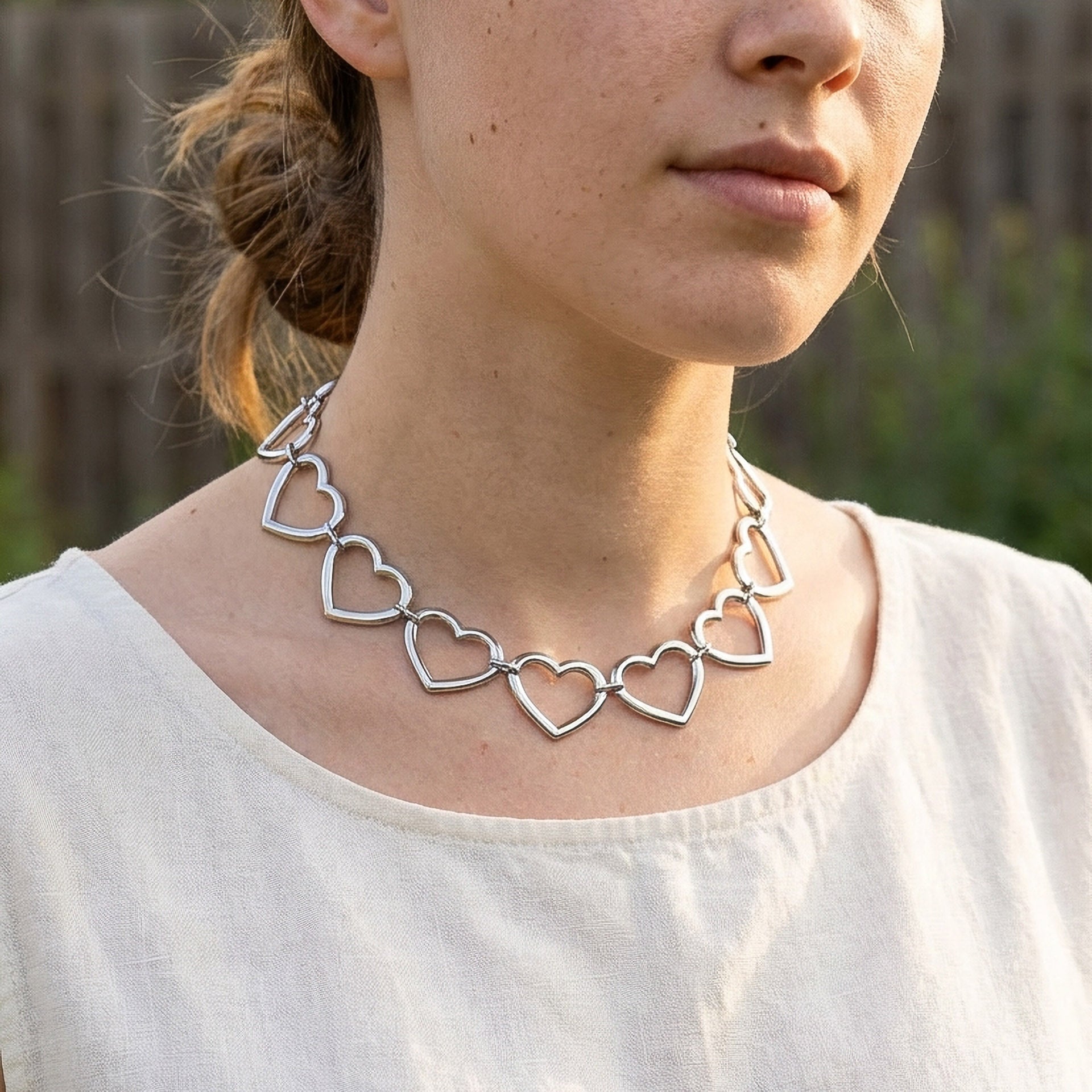 Collana Amore - indossato