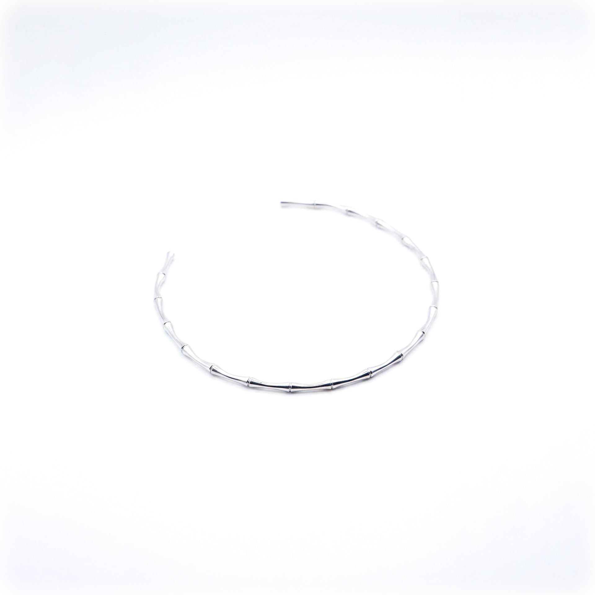 Collana Bamboo - argento