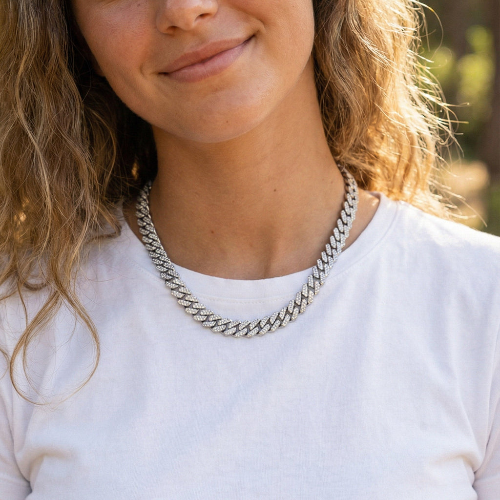 Collana Drip - indossato