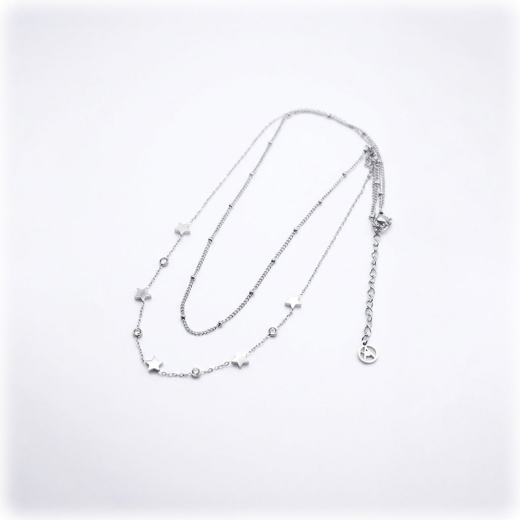 Collana Expression Stelle - argento