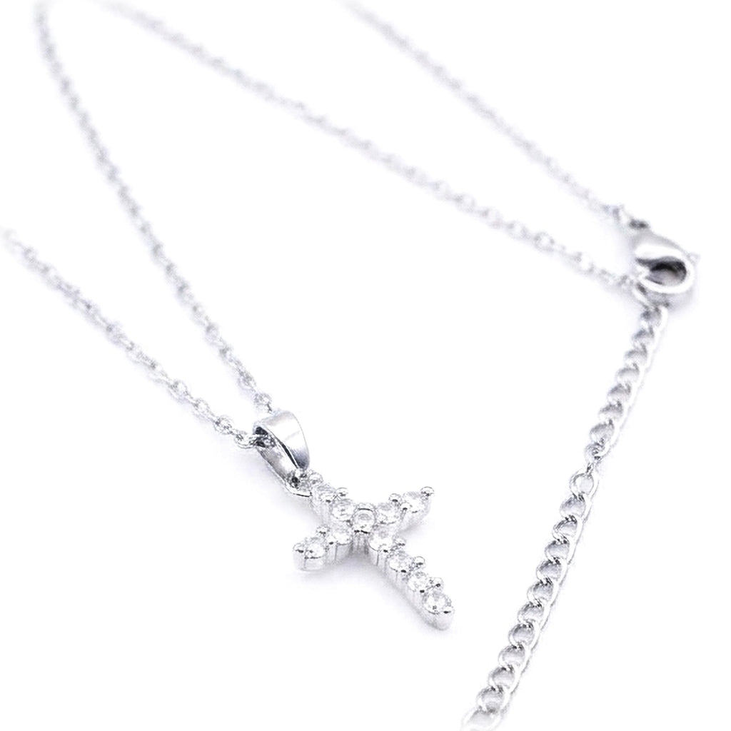 Collana Fede Brillante - argento