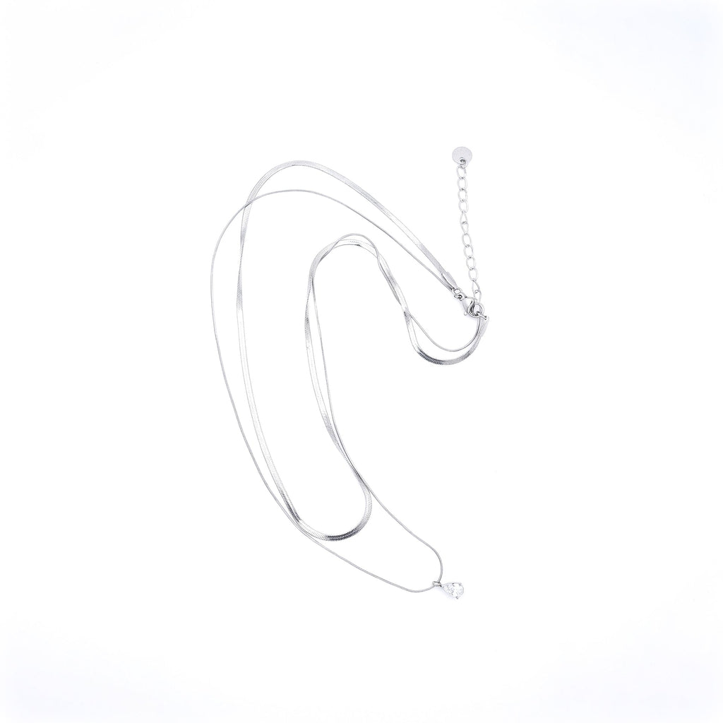 Collana Goccia - argento