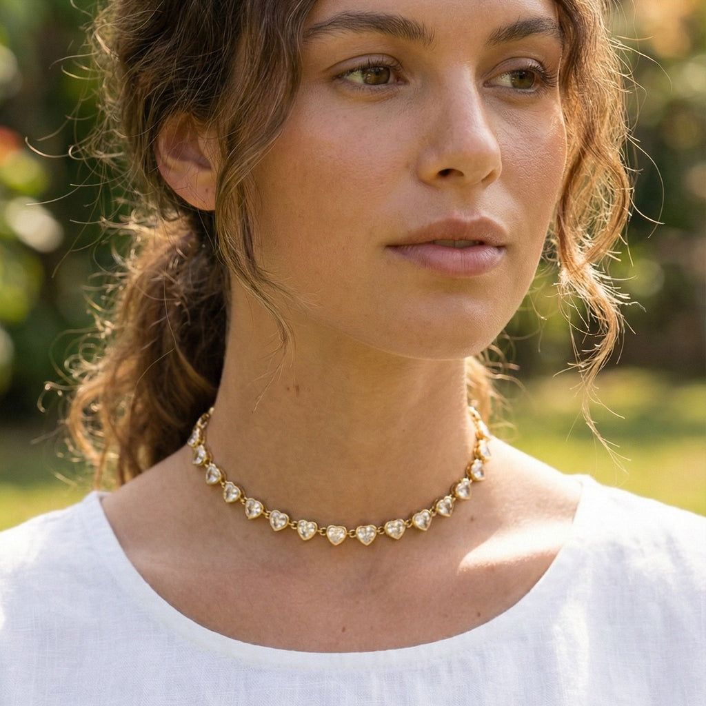 Collana Heartlight - indossato