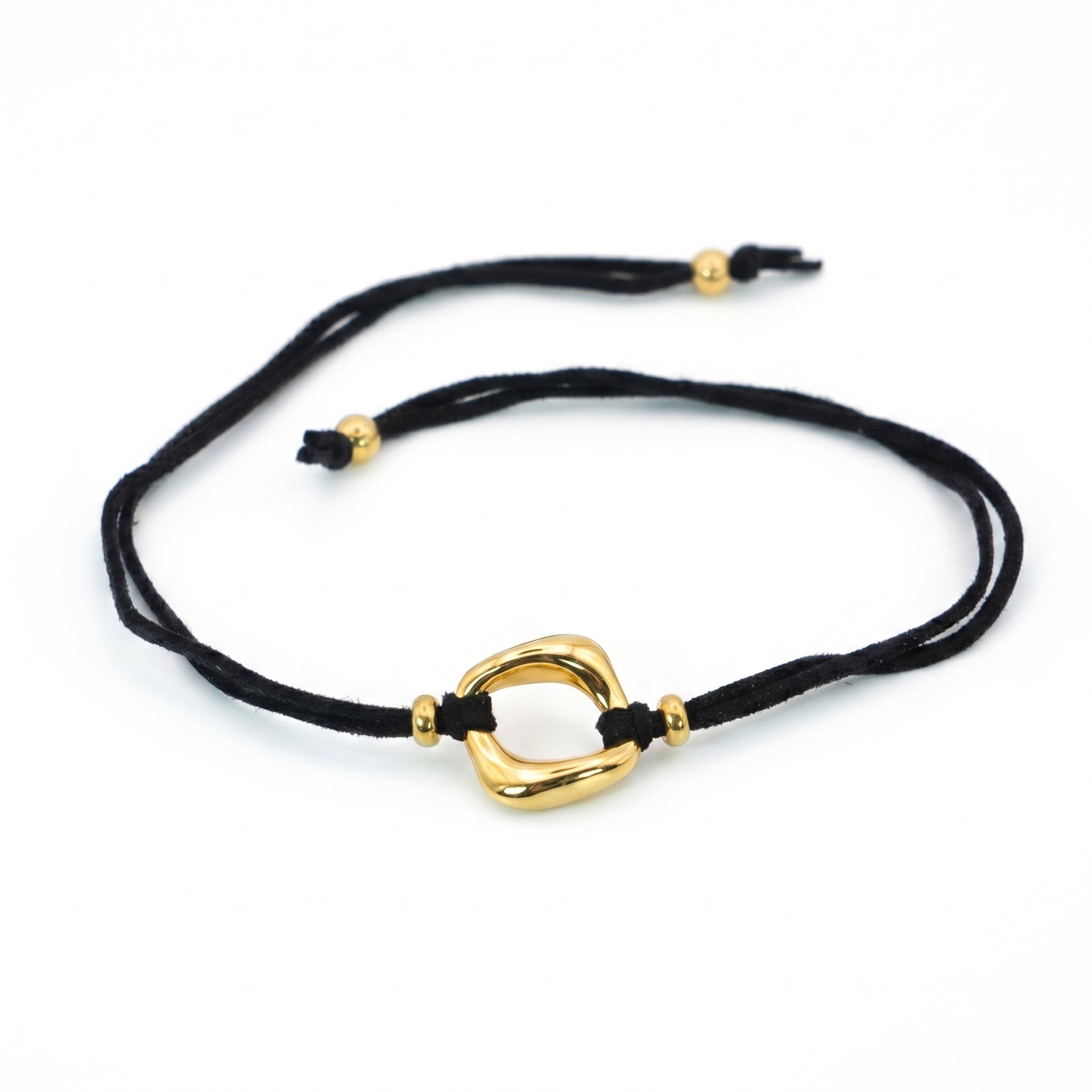 Collana Liberamente Choker Onda giallo