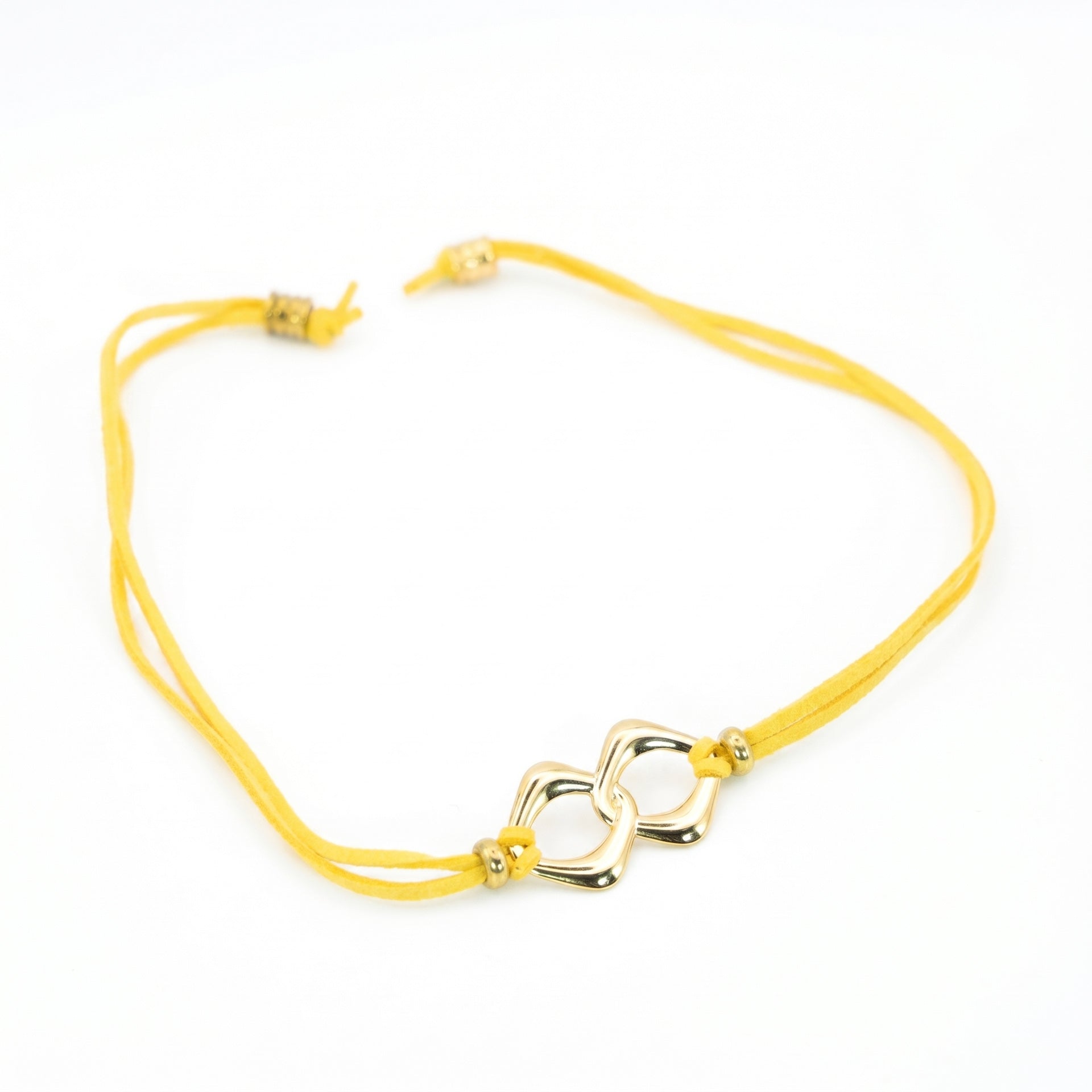Collana Liberamente Choker giallo