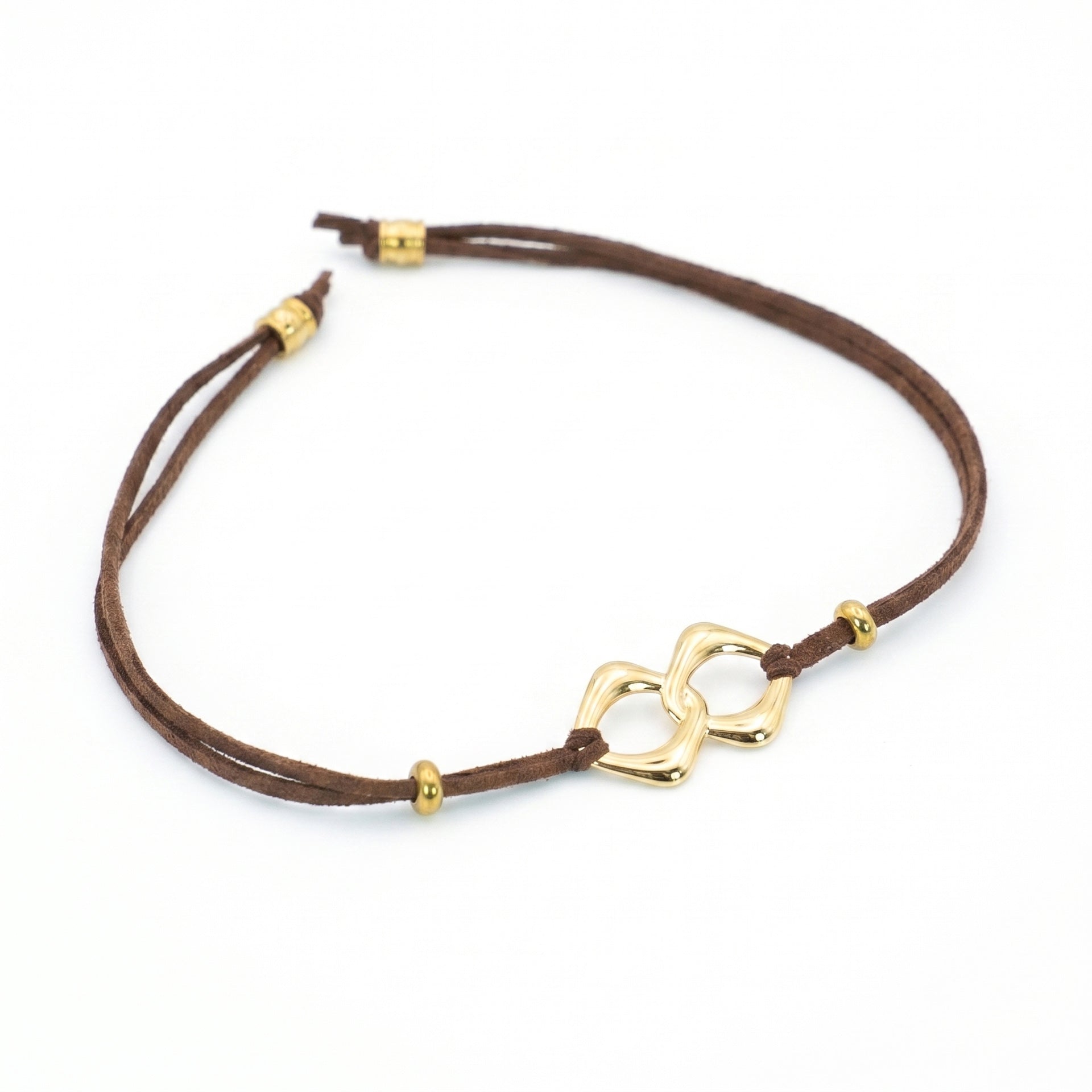 Collana Liberamente Choker marrone