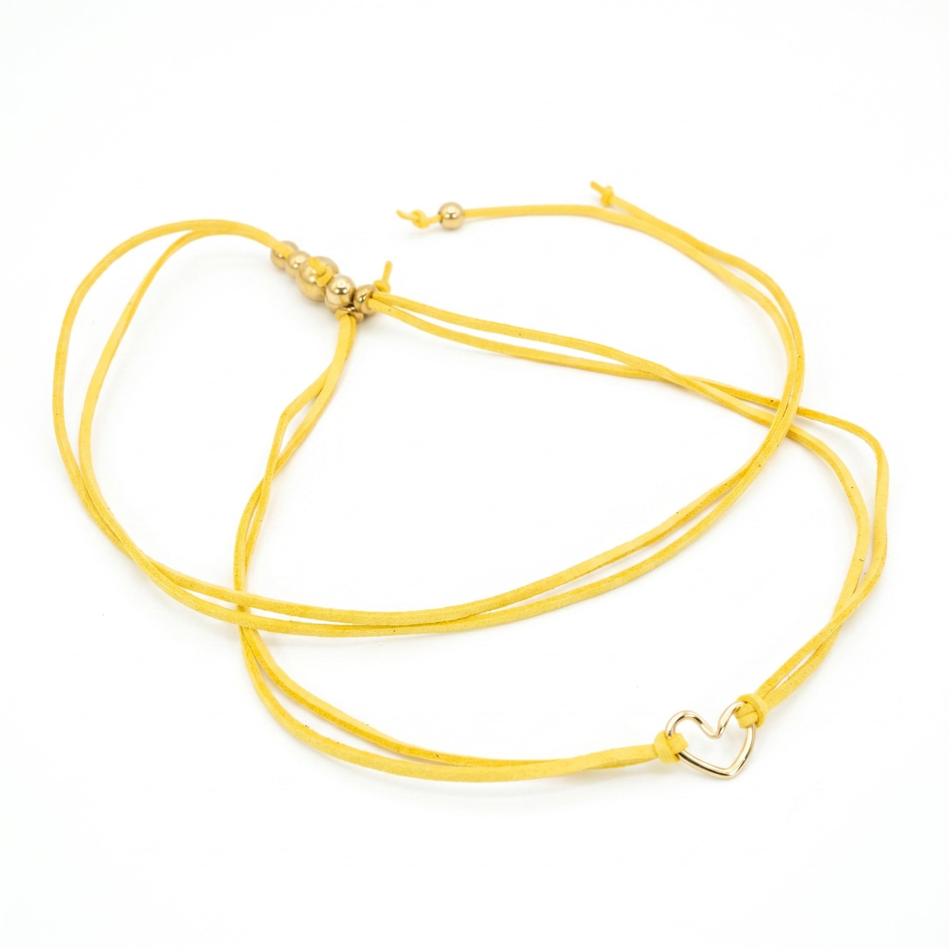 Collana Liberamente Cuore giallo