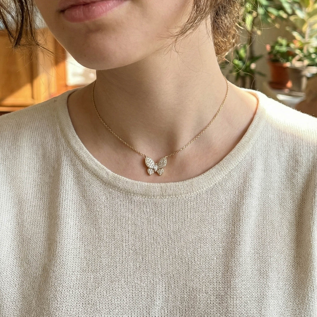Collana Lightfly - indossato