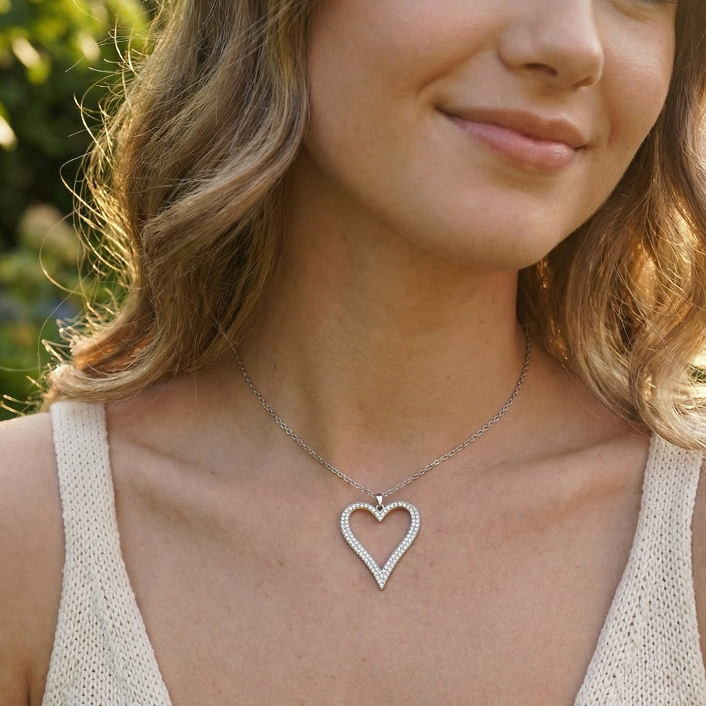 Collana Love U - indossato