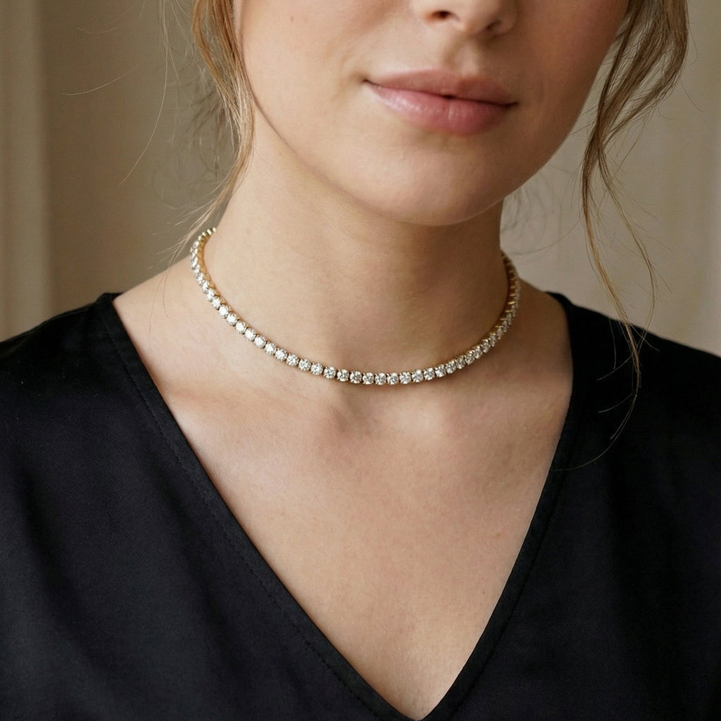 Collana Stellata - indossato