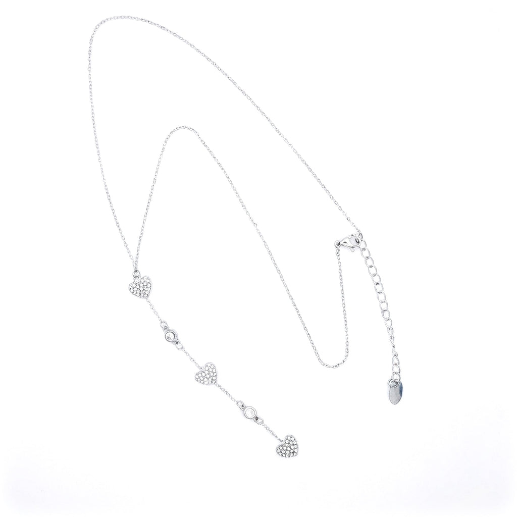 Collana Trecuori - argento