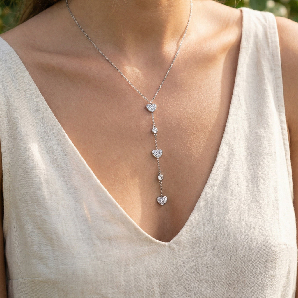 Collana Trecuori - indossato