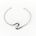 Collana fluid argento