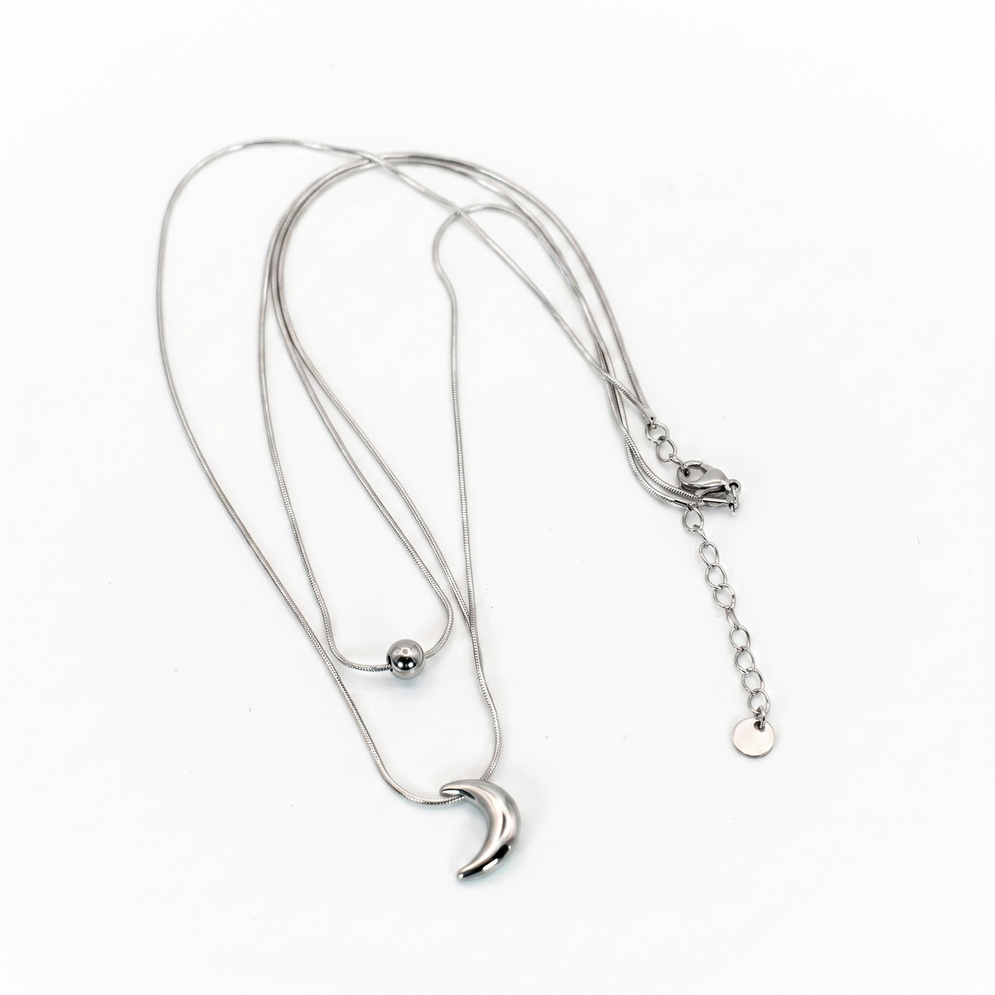 Collana luna argento