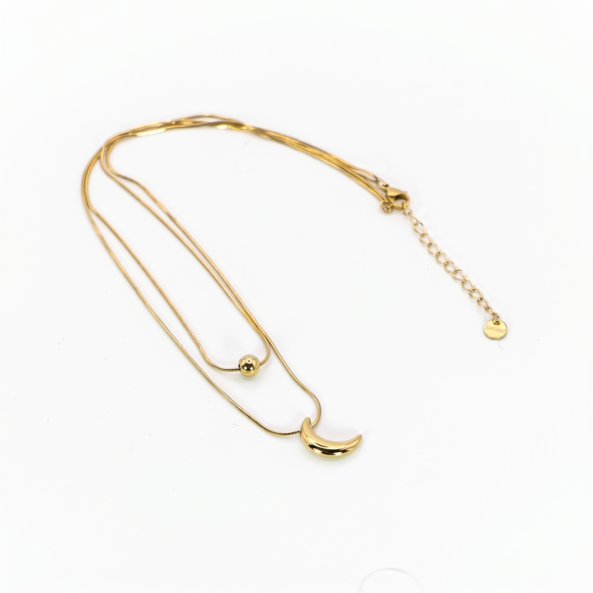 Collana luna oro