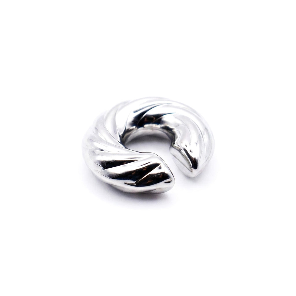 Earcuff Rope - argento