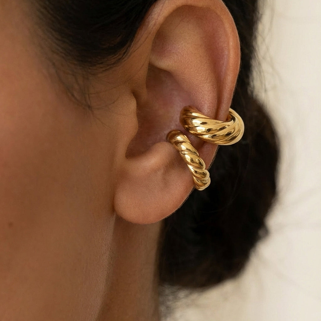 Earcuff Rope - indossato