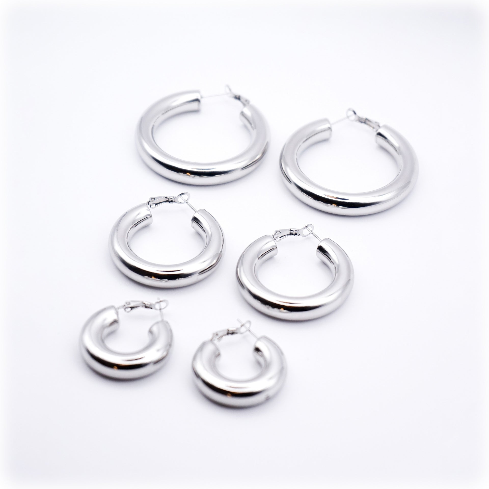 Orecchini Classic Bold - argento