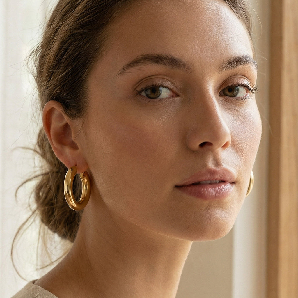 Orecchini Classic Bold - indossato