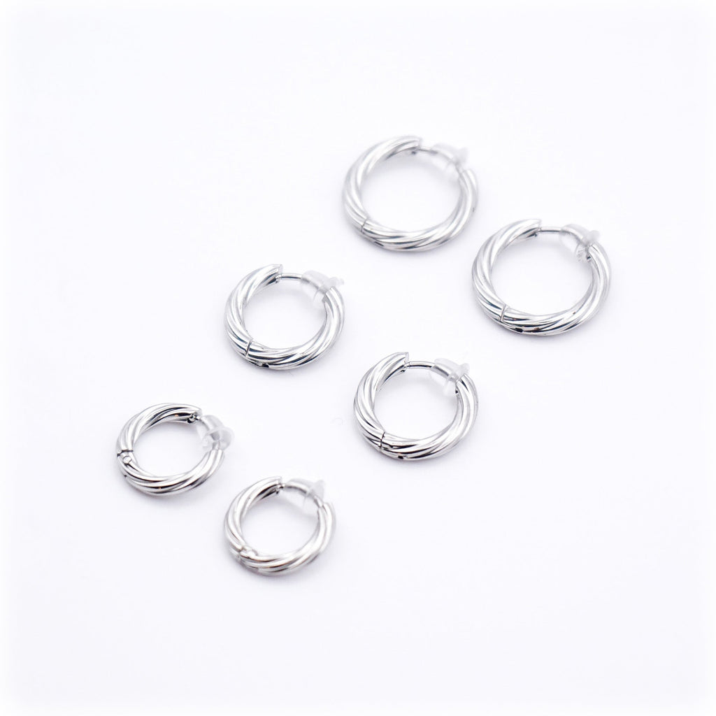 Orecchini Corda - argento