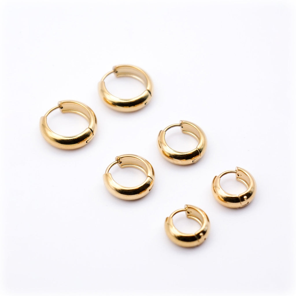 Orecchini Curva - oro