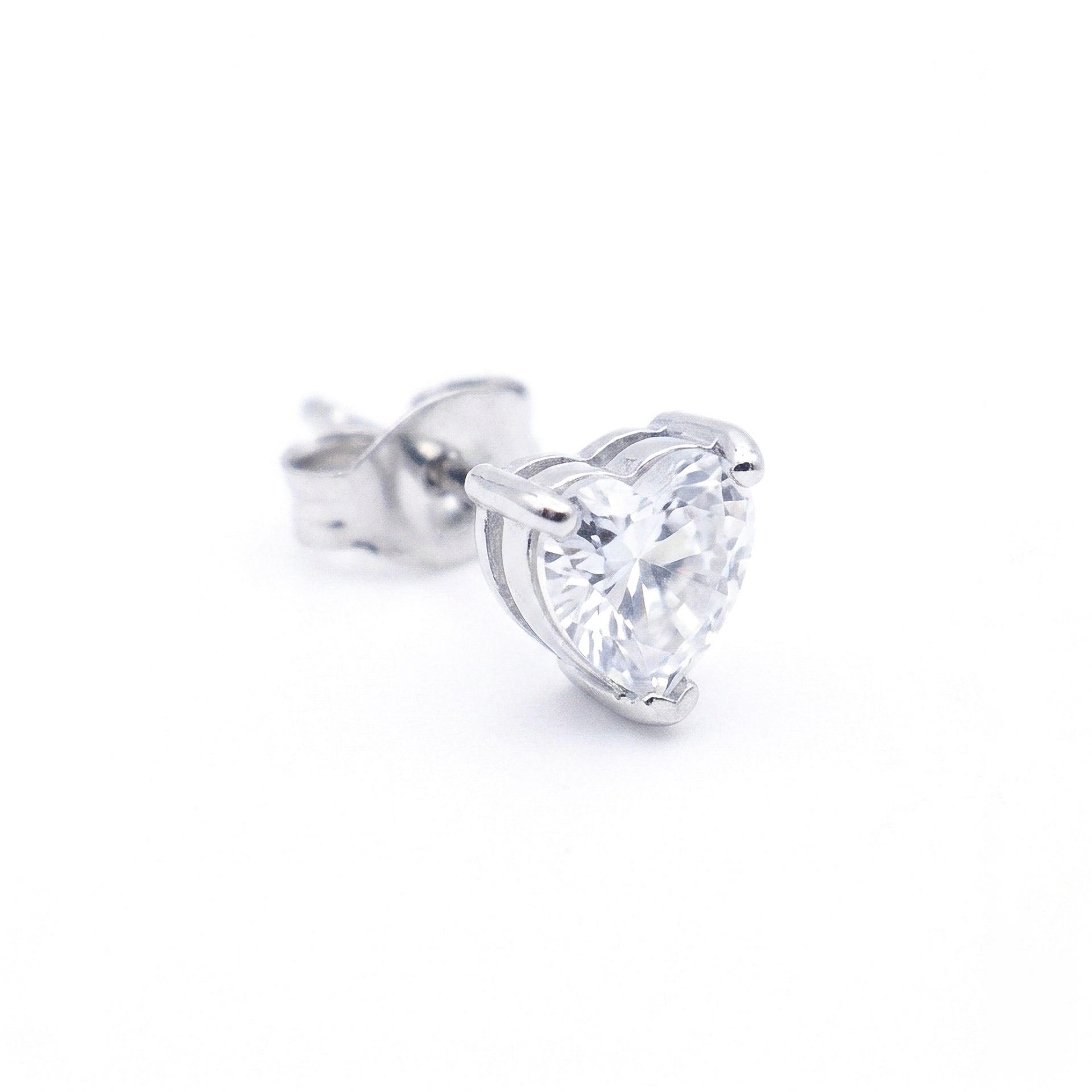 Orecchini Heart - argento