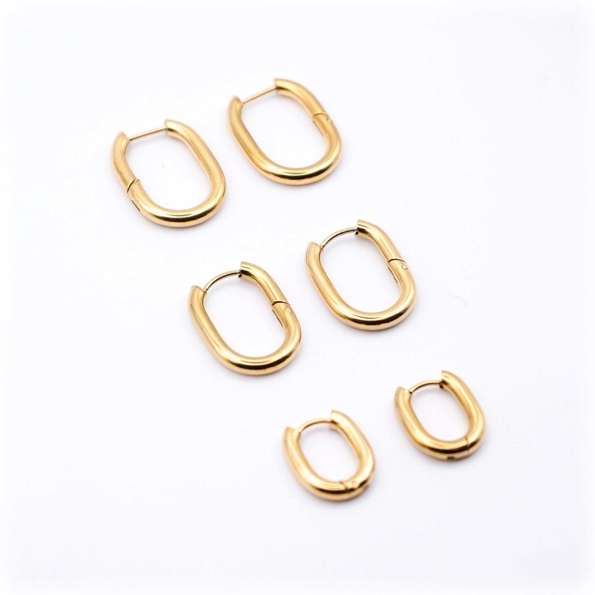 Orecchini Single Chain - oro