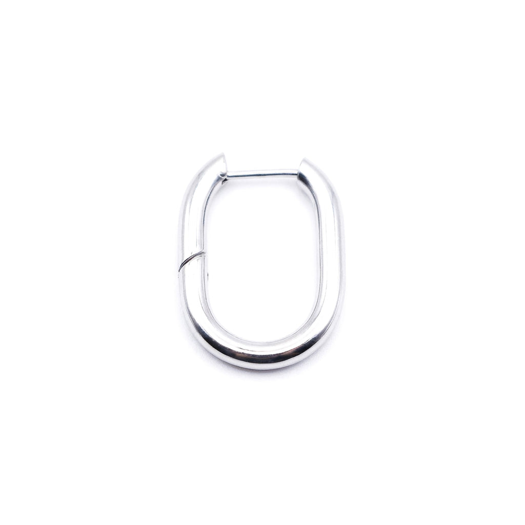 Orecchini Single Chain - argento
