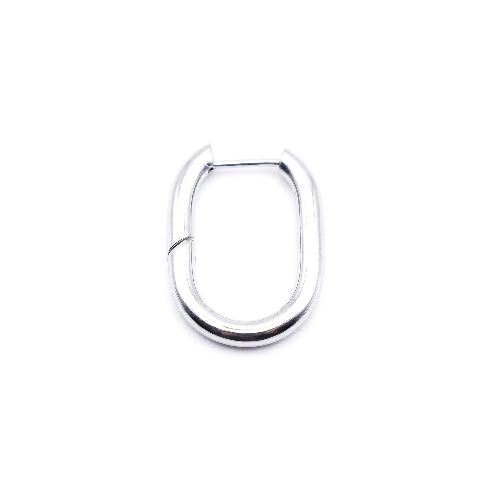 Orecchini Single Chain - argento