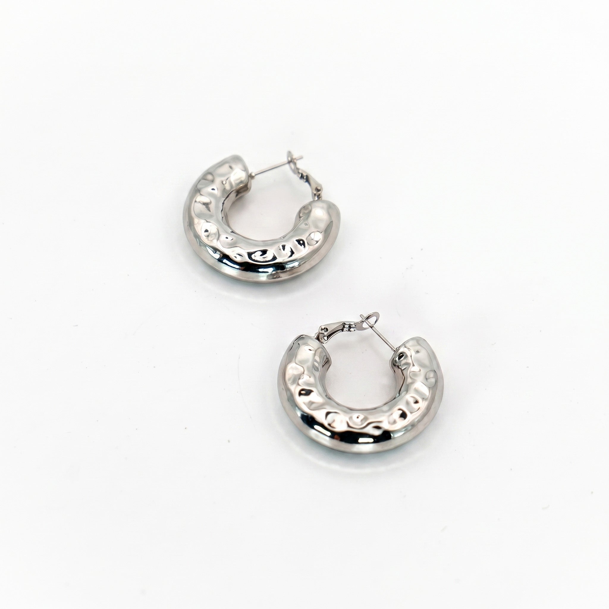 Orecchini classic stone argento