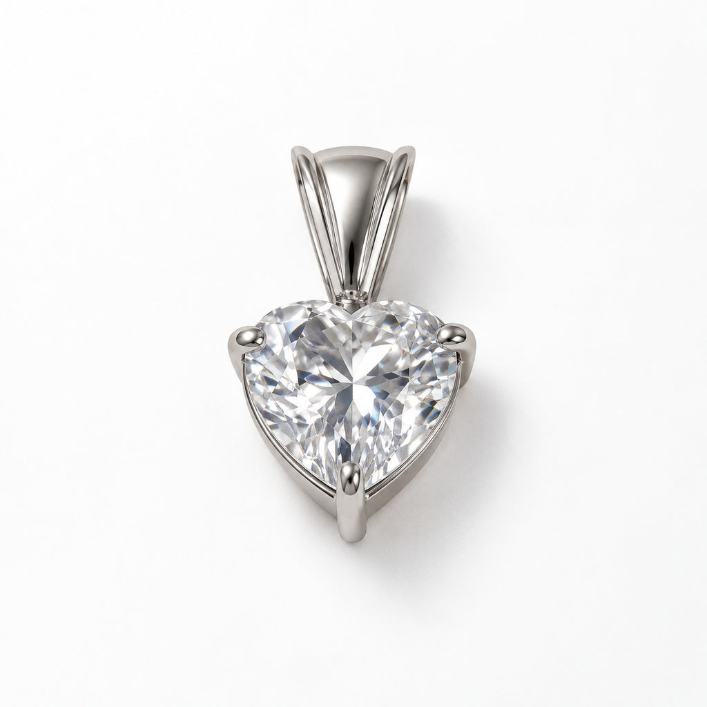 Charm Cuore, finitura argentata — foto prodotto
